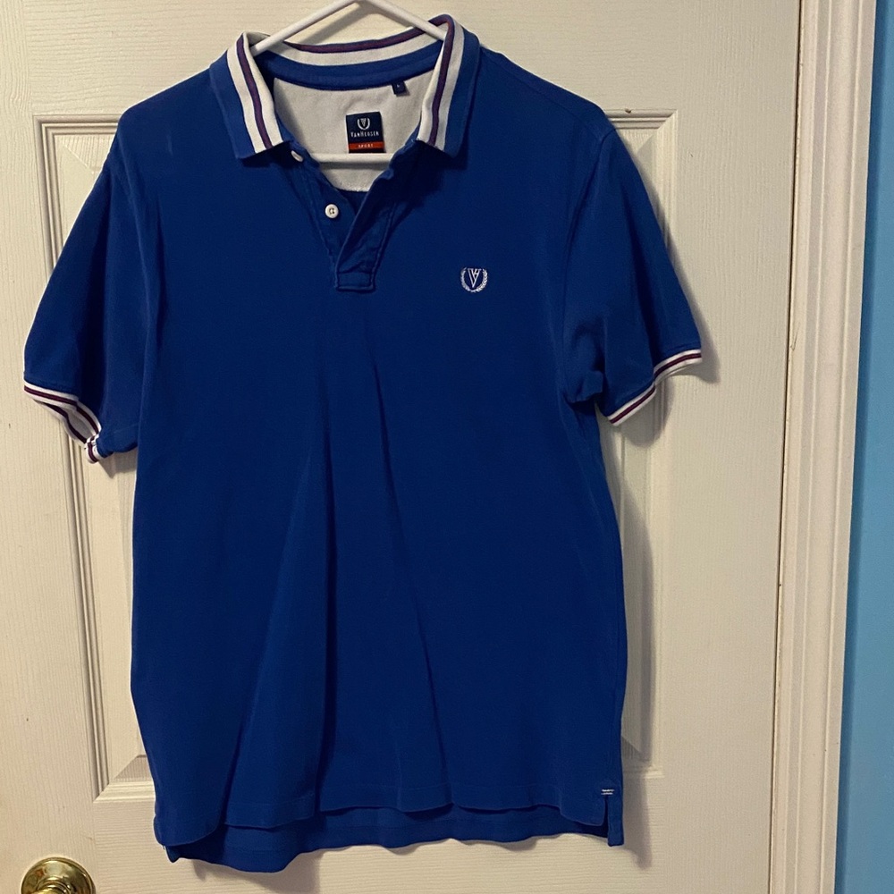 U.S. Polo Assn. Boys Polo Shirt in Rich Blue